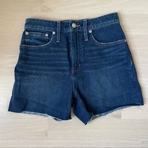 BNWT Madewell Curvy Shorts